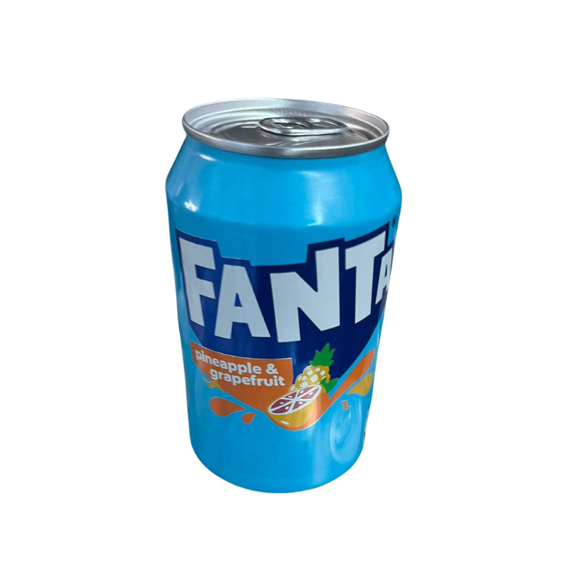 Fanta Pineapple & Grapefruit 330ml MHD 12/26 - My Candytown