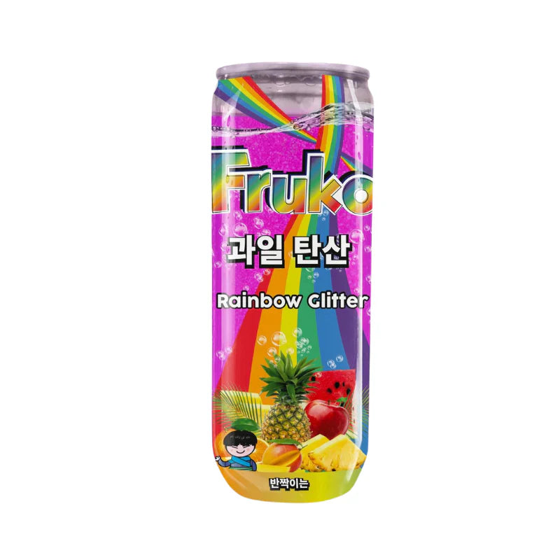 Fruko Frutti Rainbow Glitter 330ml (24 Stk.) / Stückpreis: 1.09 €