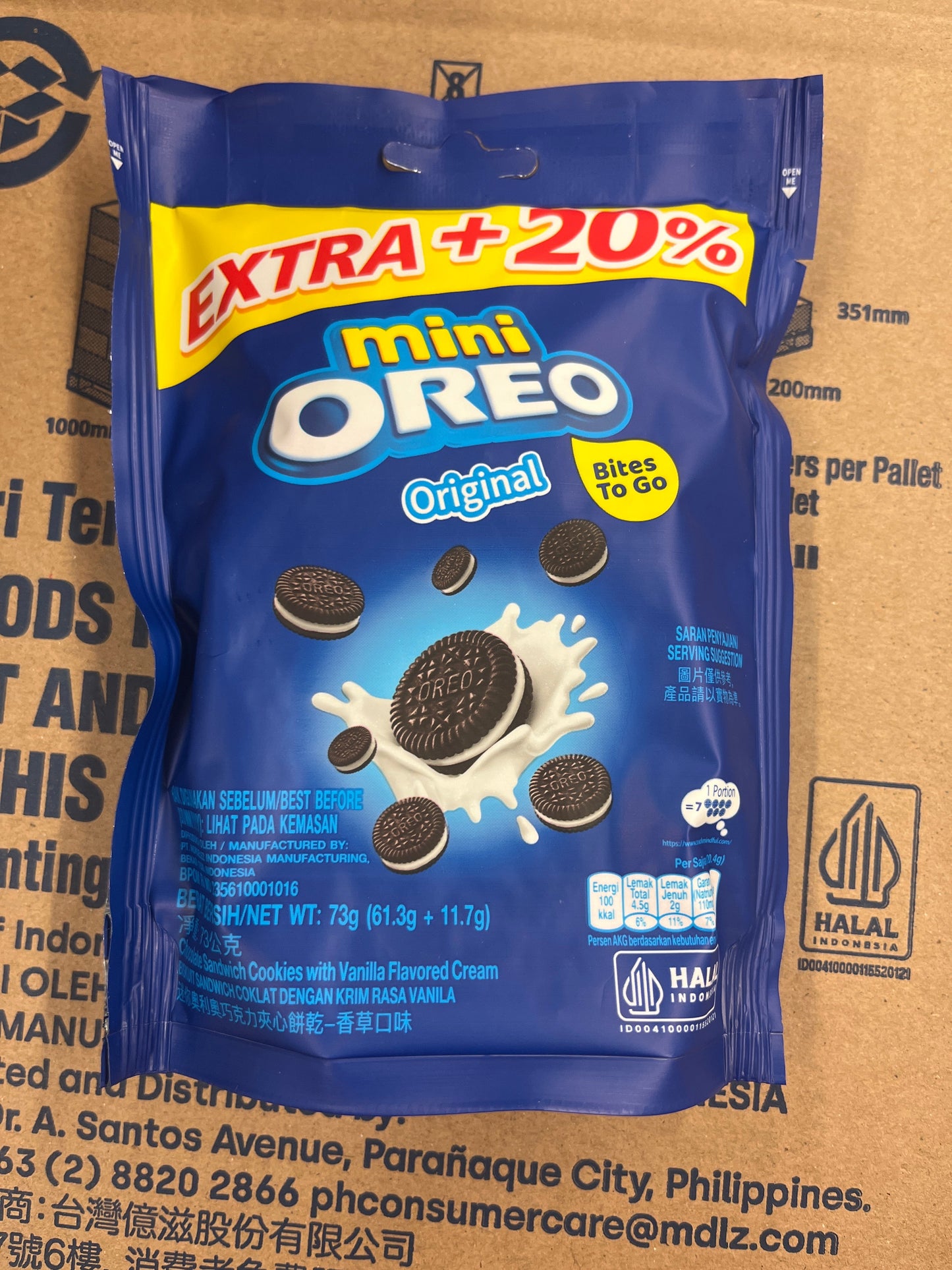 Oreo Mini Original 61g - My Candytown