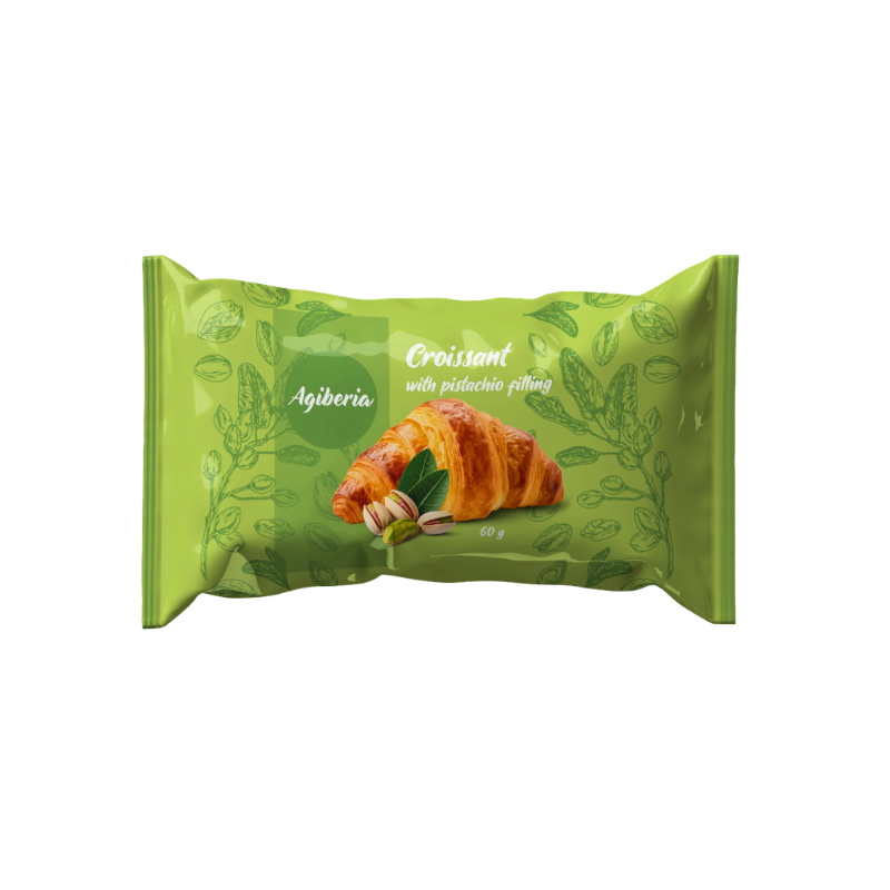 Agiberia Croissant Pistazie 60 g - My Candytown