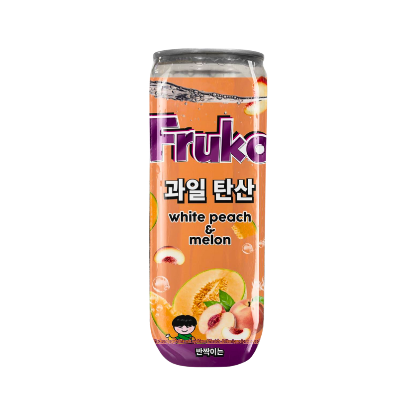 Fruko Frutti White Peach and Lemon 330ml - My Candytown