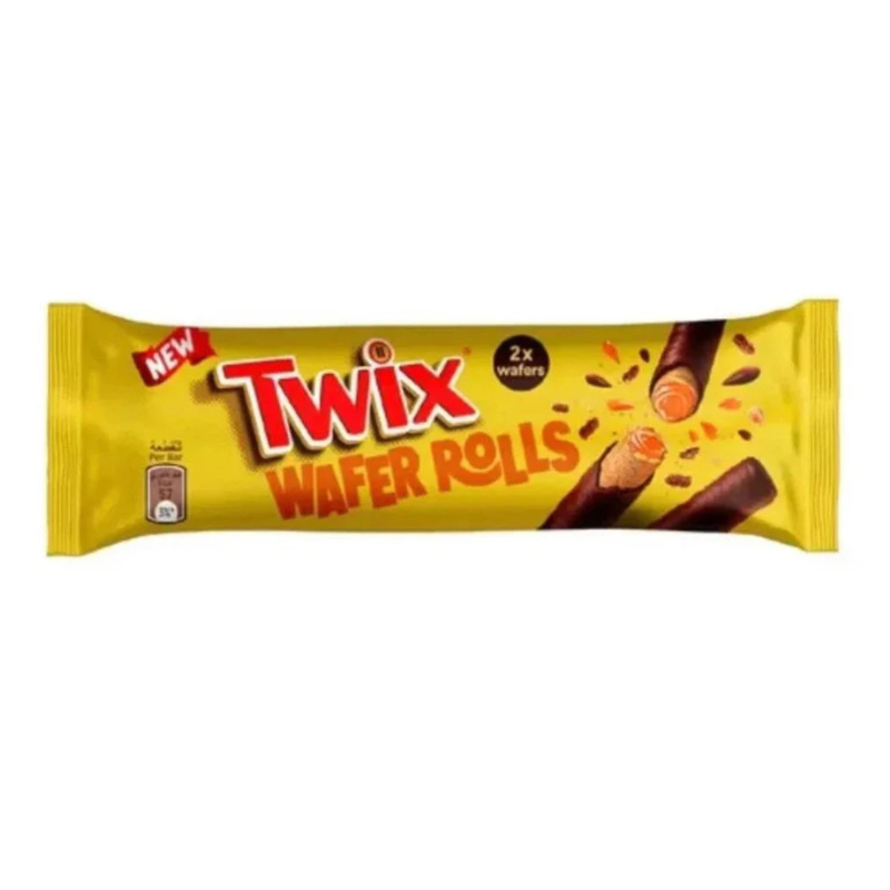 Twix Wafer Rolls 22,5g (36 Stück) – Stückpreis 0,79€