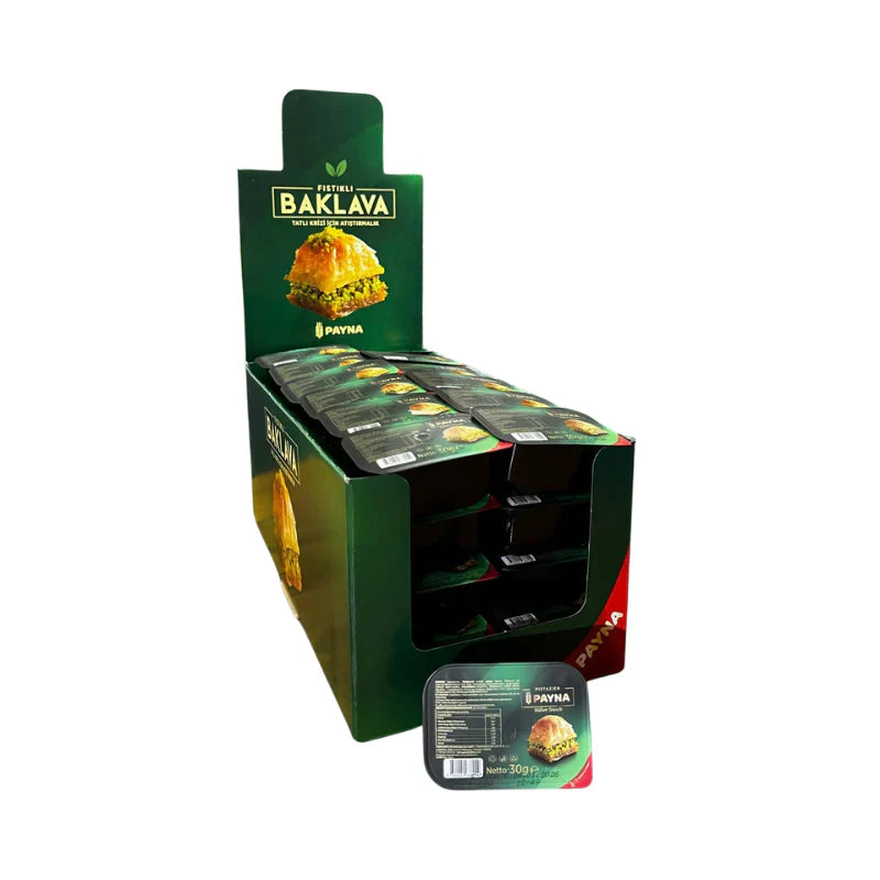 Baklava mit Pistazien 30g (48 Stk.) – Stückpreis 1,05€ für unwiderstehlichen Genuss
