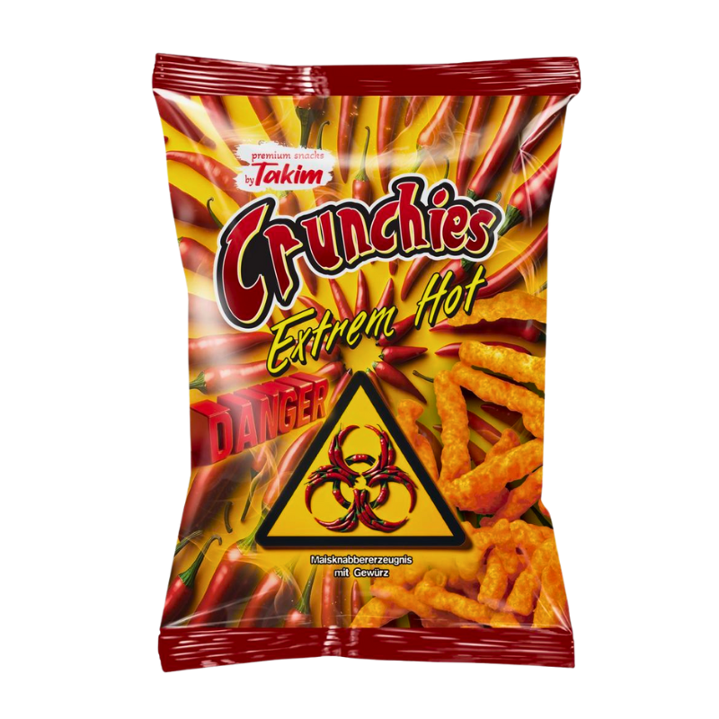 Takim's Crunchies Extreme Hot 90g mhd 26 - My Candytown