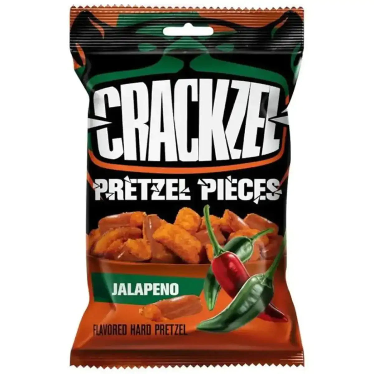 Crackzel Jalapeno Pretzel Chips 85g(24 Stk.) / Stückpreis: 1,19€
