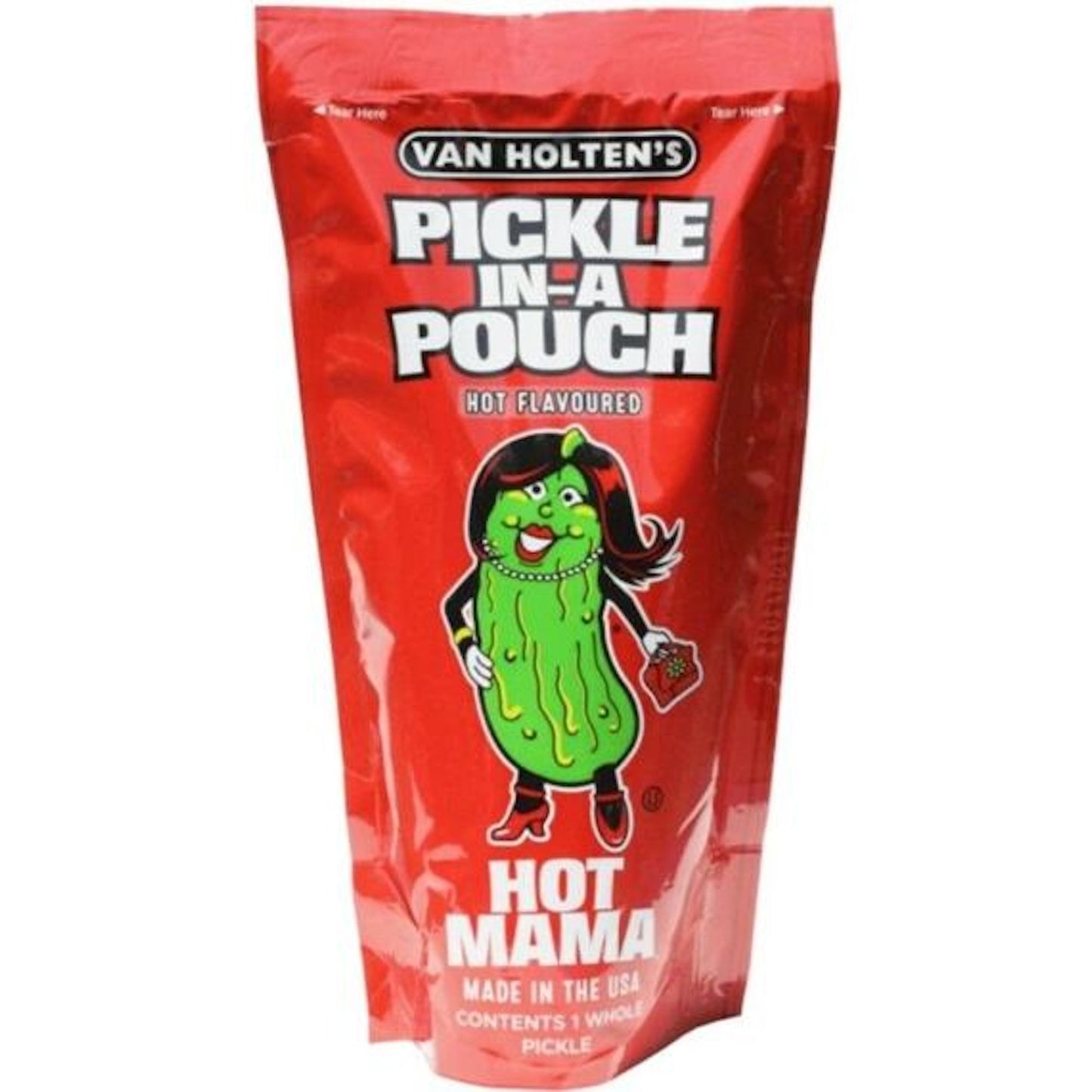 Van Holten's Hot Mama Pickles 306g (12 Stk.) - Stückpreis: 1,49€