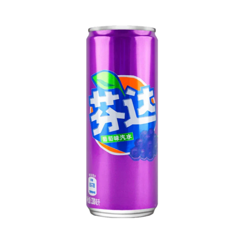 Fanta Grape China 330ml mhd 08/26 - My Candytown