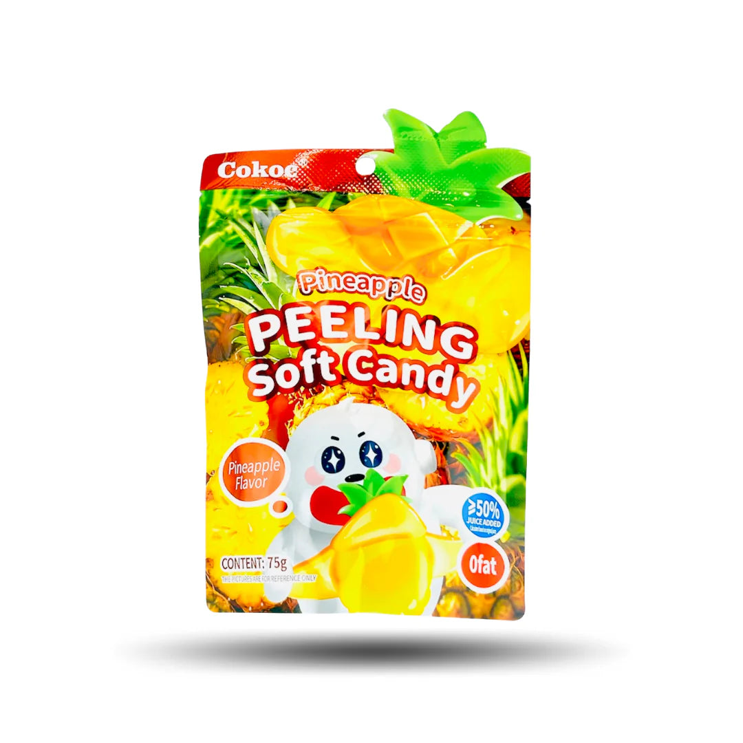Cokoc Peeling Soft Candy Pineapple 75g