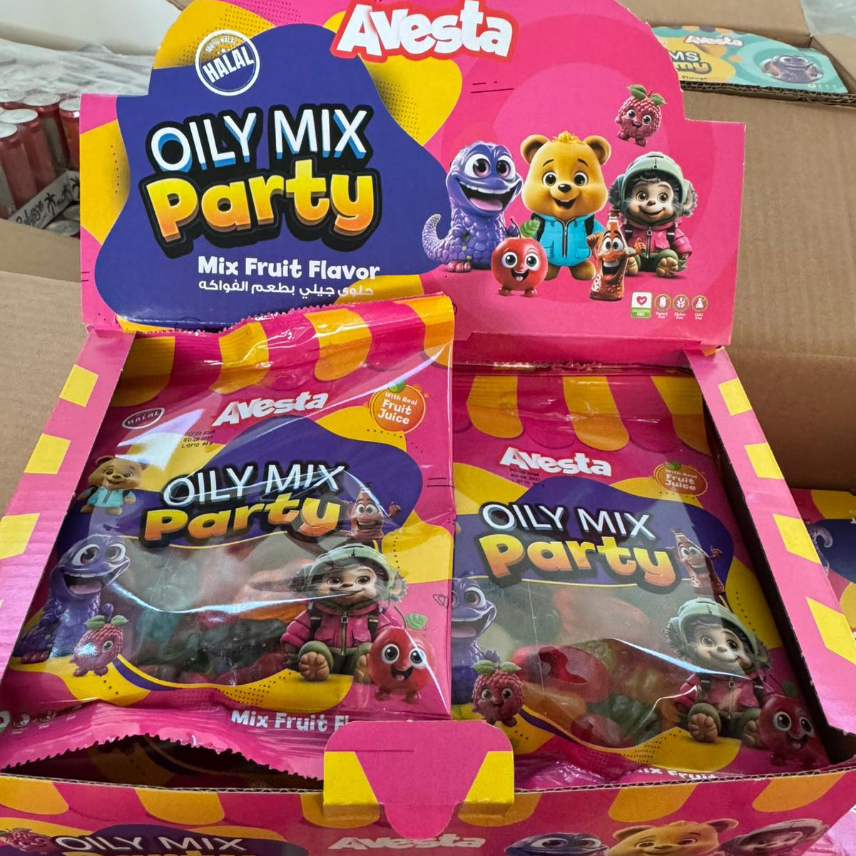 Avesta Oily Mix Party - Mix Fruit Flavor 80g