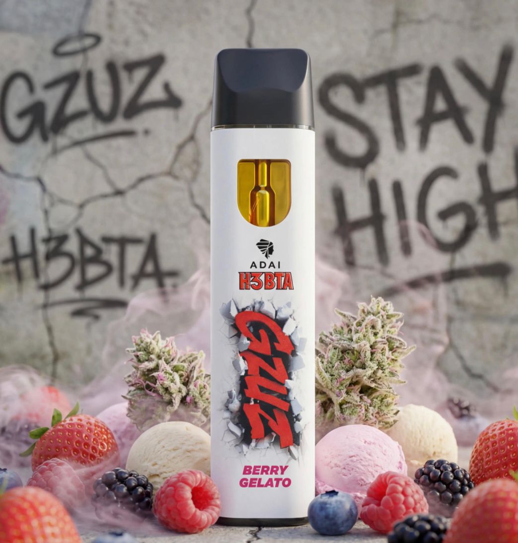 Gzuz H3 Superior Blend Vape - Berry Gelato 1ml - My Candytown