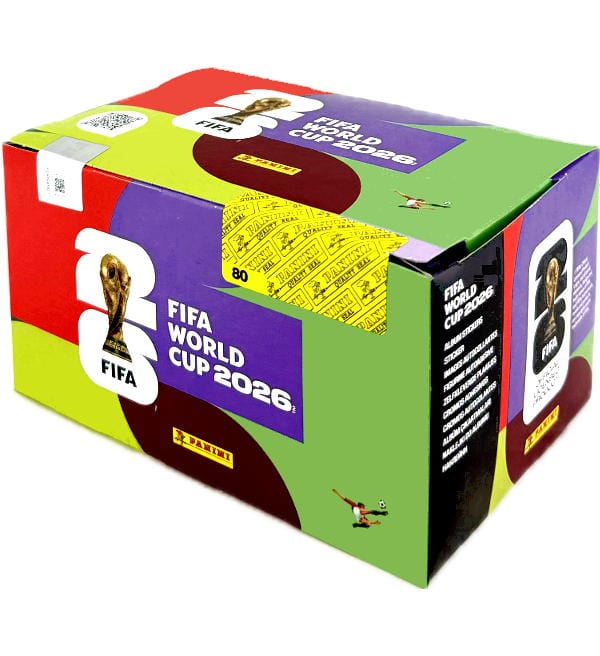 Panini FIFA World Cup 2026 Sticker - Display mit 100 Tüten - My Candytown