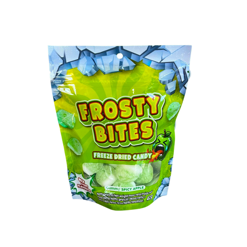 Frosty Bites Freezed Dried Candy - Spicy Apple 42g - My Candytown