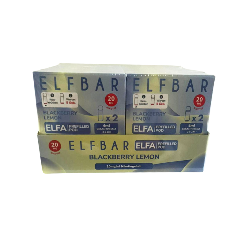 Elfbar Elfa Blackberry Lemon 2er Pack - My Candytown