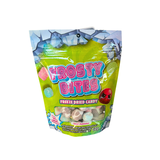 Frosty Bites Freezed Dried Candy - Sour Pebbles 50g - My Candytown