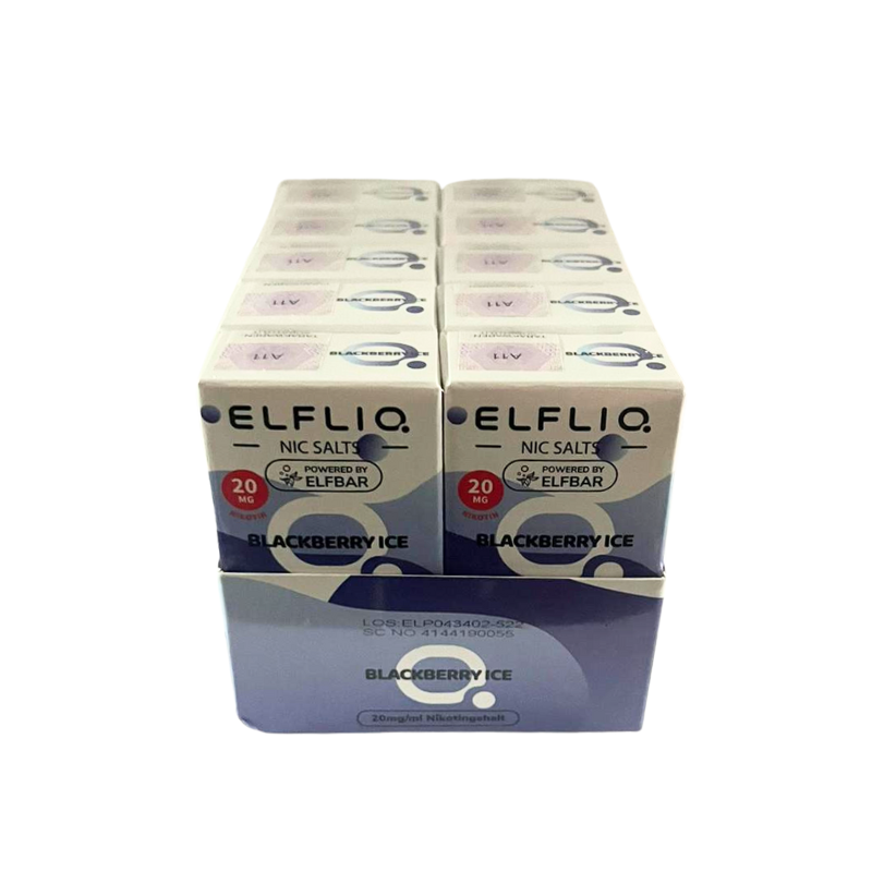Elfbar Elfliq Blackberry ice 20mg - My Candytown
