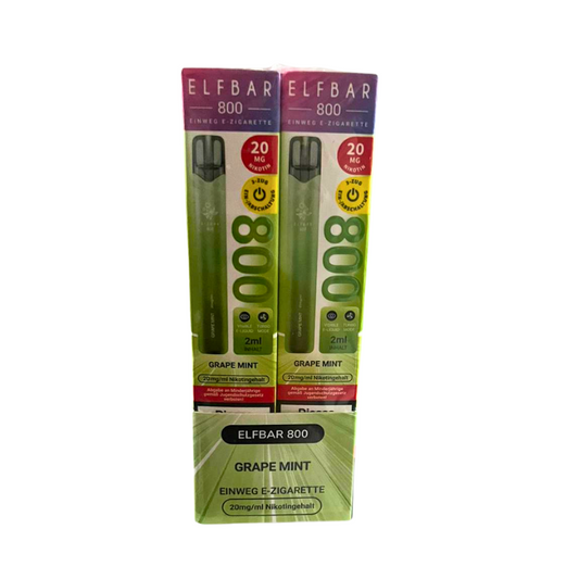 ELFBAR 800 Grape Mint - My Candytown