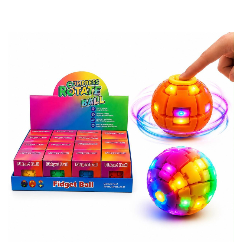 Rotate  Ball (mit LED Beleuchtung) – Display - My Candytown