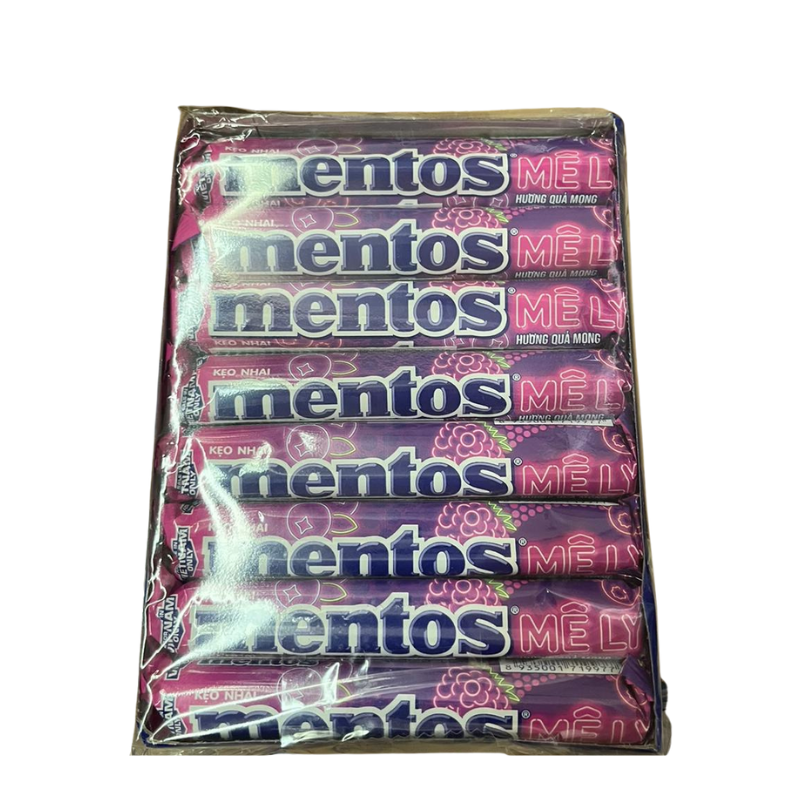 Mentos Chewing Candy Blueberry-Raspberry 29,7g - My Candytown