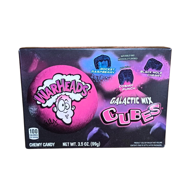 Warheads Cubes Galactic Mix mhd 01/26 - My Candytown