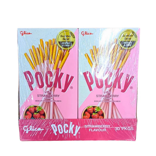 Pocky Strawberry mhd 26 ( 24 Stk.)/ Stückpreis: 1,29€