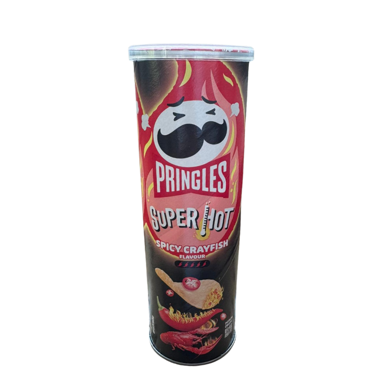 Pringles Super Hot Spicy Crayfish 110g