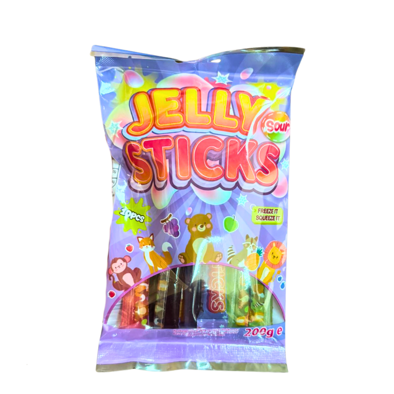Jelly Sticks Sour 200 g