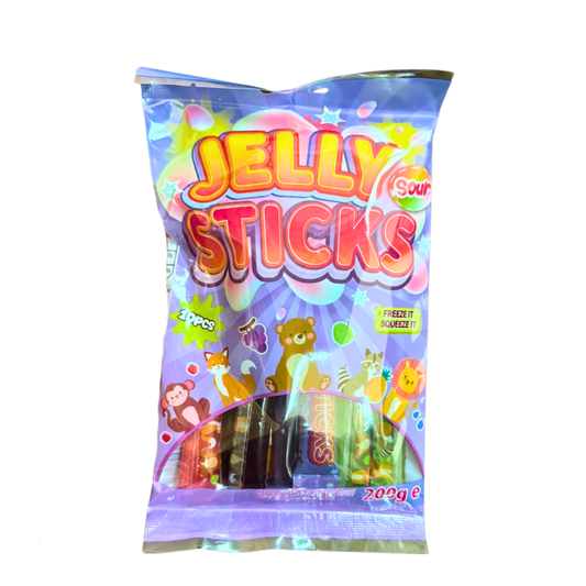 Jelly Sticks Sour 200 g