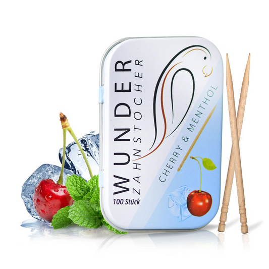 Wunder Zahnstocher Cherry & Menthol  (40 Stk.)  / Stückpreis: 2,99€