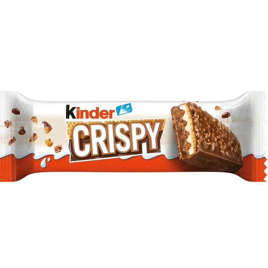 Kinder Crispy Riegel 34g 08/26 - My Candytown
