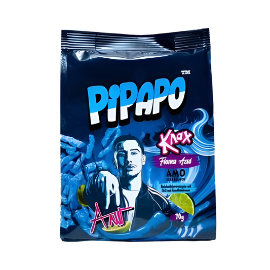 Pipapo Knax Flama Azul - Amo Aller Amos Edition 70g - My Candytown
