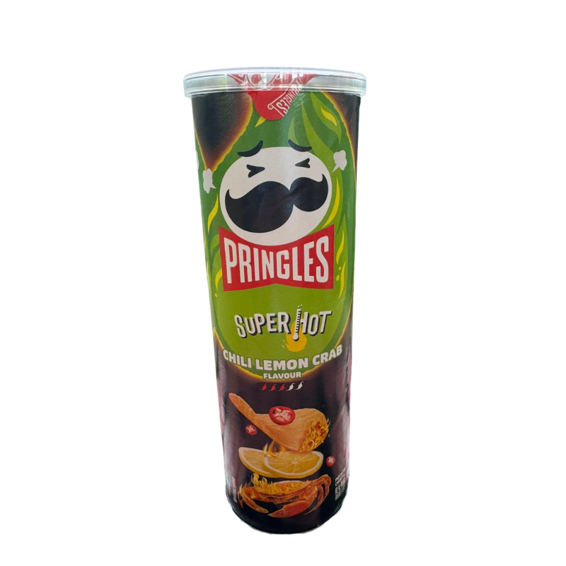 Pringles Super Hot Chili Lemon Crab 110 g