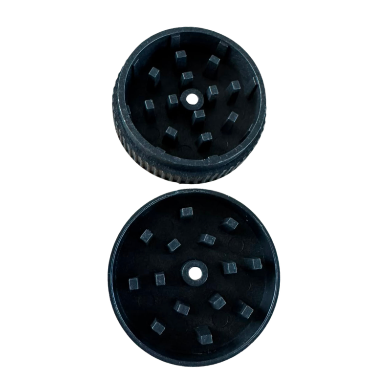 Spliffbase Premium Hemp Grinder – 2-teilig Schwarz - My Candytown
