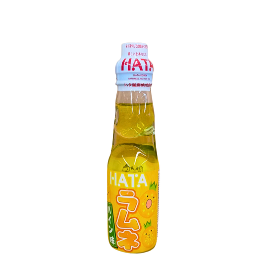 Hata Kosen Ramune Pineapple 200ml - My Candytown