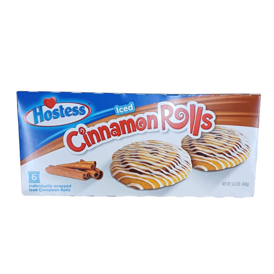 6 St. Hostess Iced Cinnamon Rolls 6er (468g) / Stückpreis: 5,59€