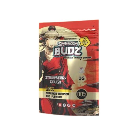 SHEESH BUDZ – Strawberry Cough 1 g - My Candytown