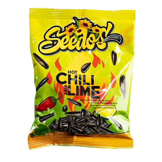 24 St. Seedos Sonnenblumenkerne Hot Chilli and Lime 120g / Stückpreis: 1,19€