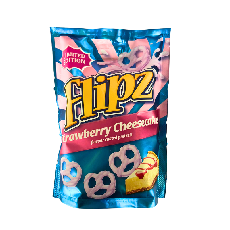 Flipz Strawberry Cheesecake 90g - My Candytown