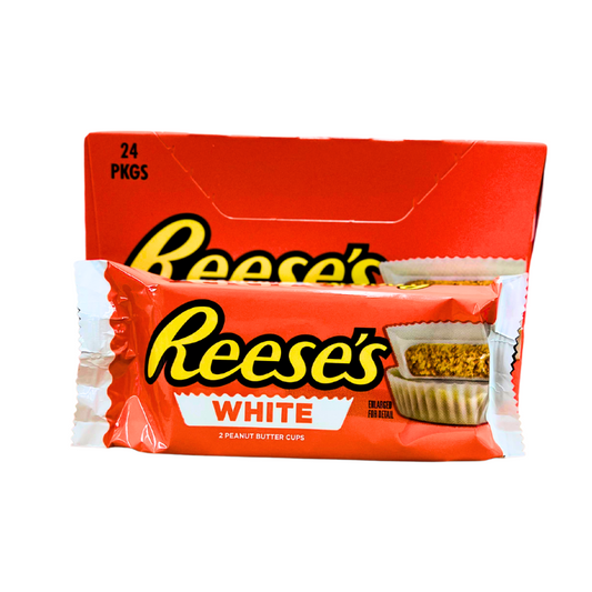 24 St. Reese's Cups White (2er Pack) 39,5g / Stückpreis: 0,89€