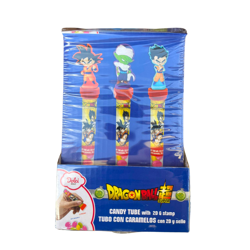 Dragonball Candy Tube Jelly Beans Stempel (24x8g) - My Candytown