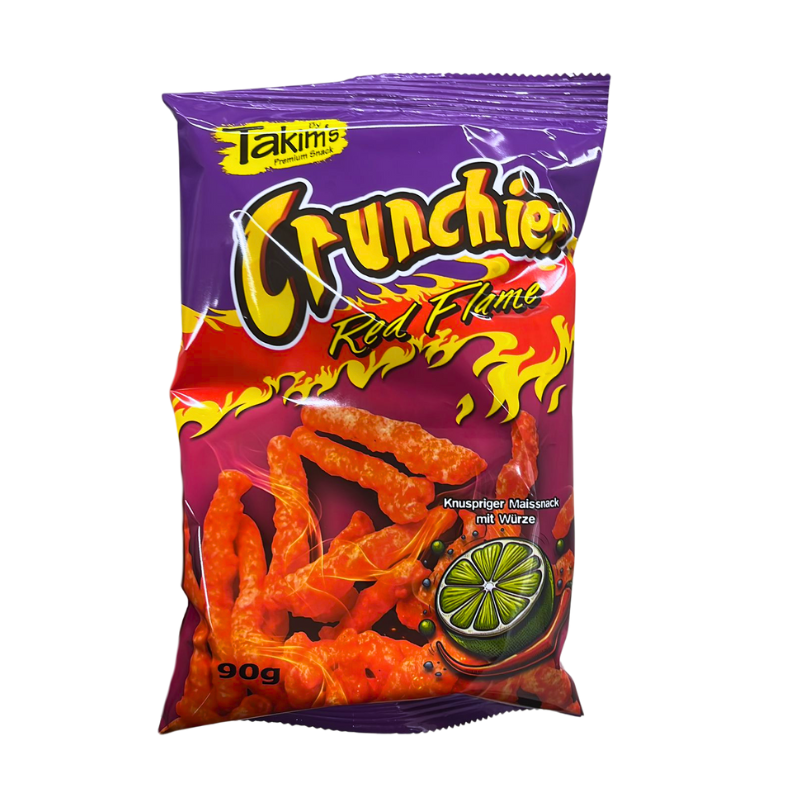 Takim's Crunchies Red Flame 90g mhd 26 - My Candytown
