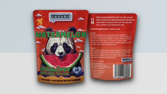 CBDamn CBD Blüten Wassermelone 1 g Tüte - Stückpreis 3,20€
