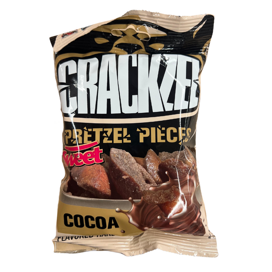 24 ST. Crackzel Sweet Cocoa Pretzel Chips 85g / Stückpreis: 1,19€