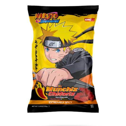 24 St. Munchiz Chidoris Red Chilli Cheese Naruto 110g / Stückpreis: 1,65€