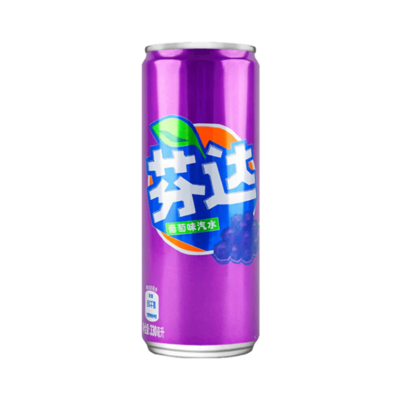 Fanta Grape China 330ml mhd 08/26 - My Candytown