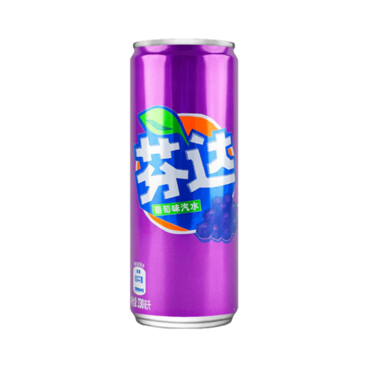 Fanta Grape China 330ml mhd 08/26 - My Candytown