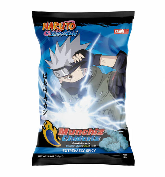 24 St. Munchiz Chidoris Blue Chilli Lime Naruto 110g / Stückpreis: 1,65€