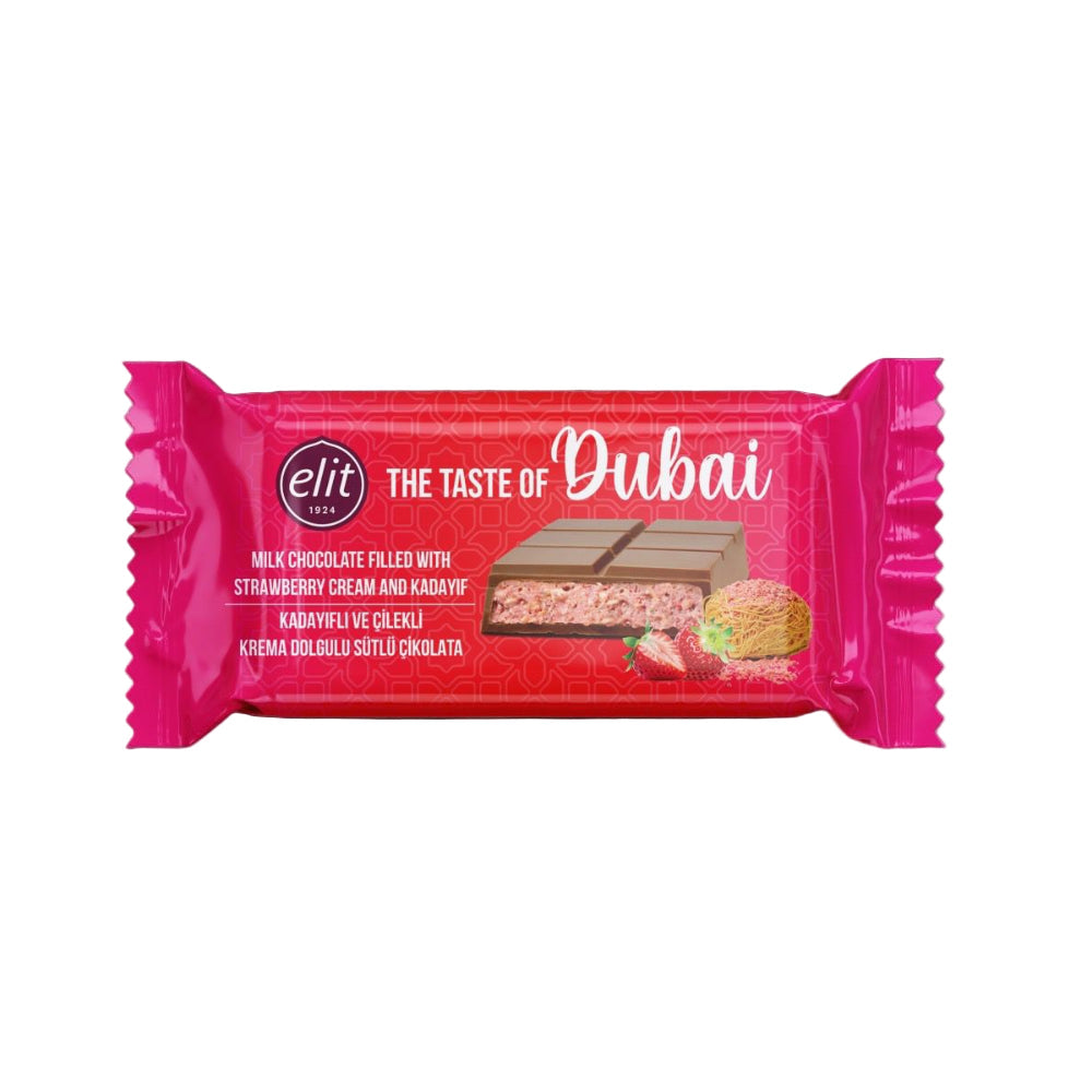 Elit - The Taste of Dubai mit Erdbeercreme 90g - My Candytown