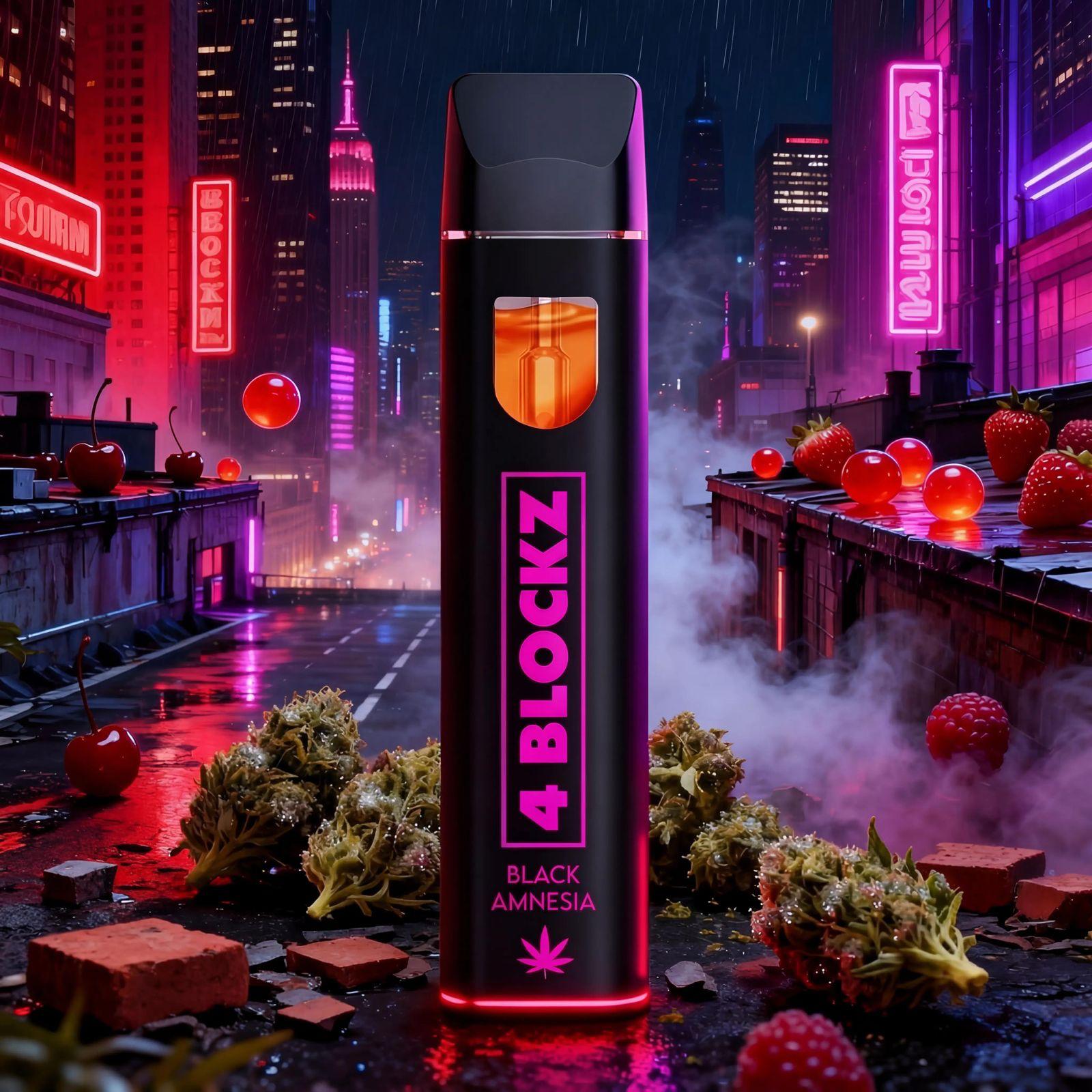 4 Blockz H3BTA Vape - Zkittlez 1ml - My Candytown