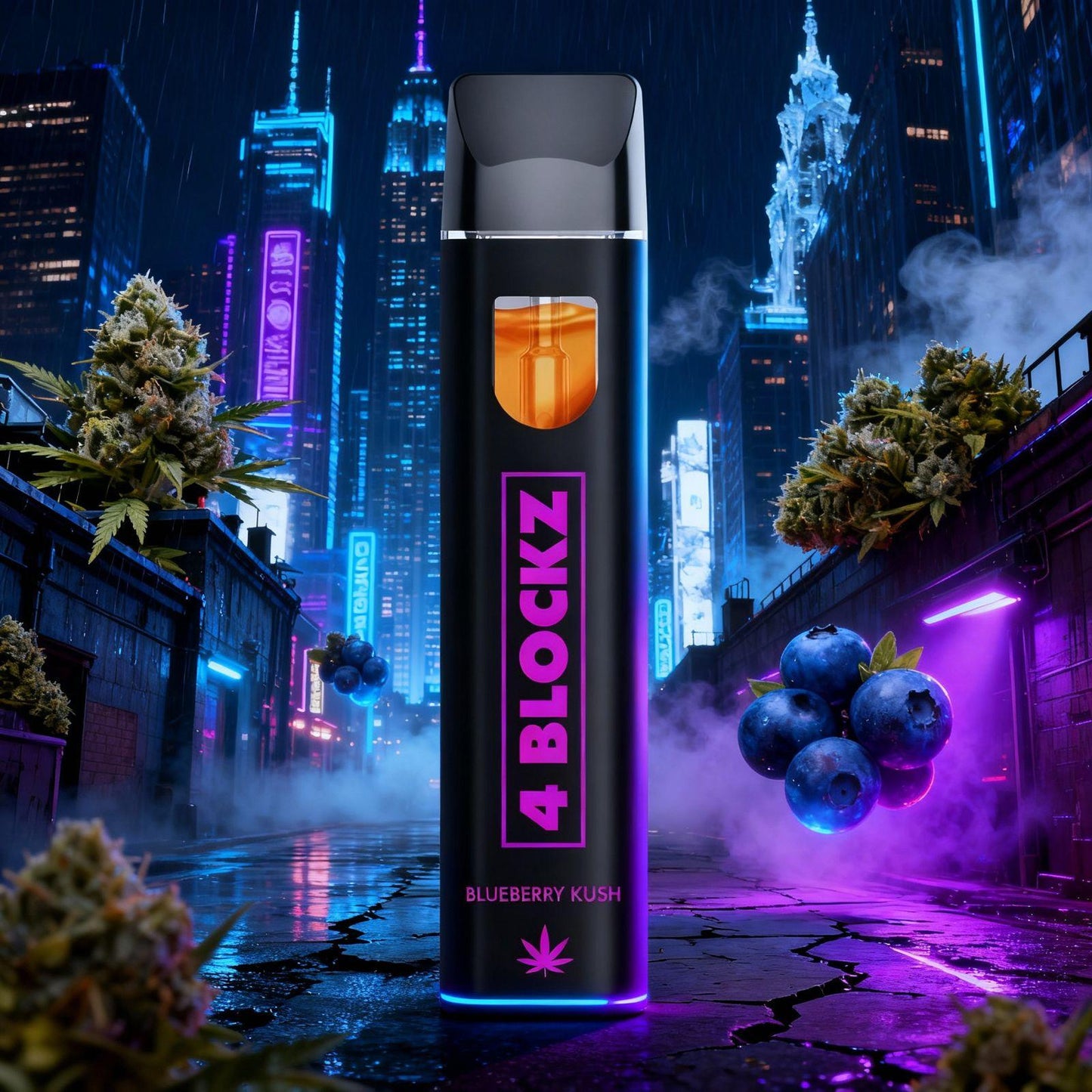 4 Blockz H3BTA Vape - Zkittlez 1ml - My Candytown