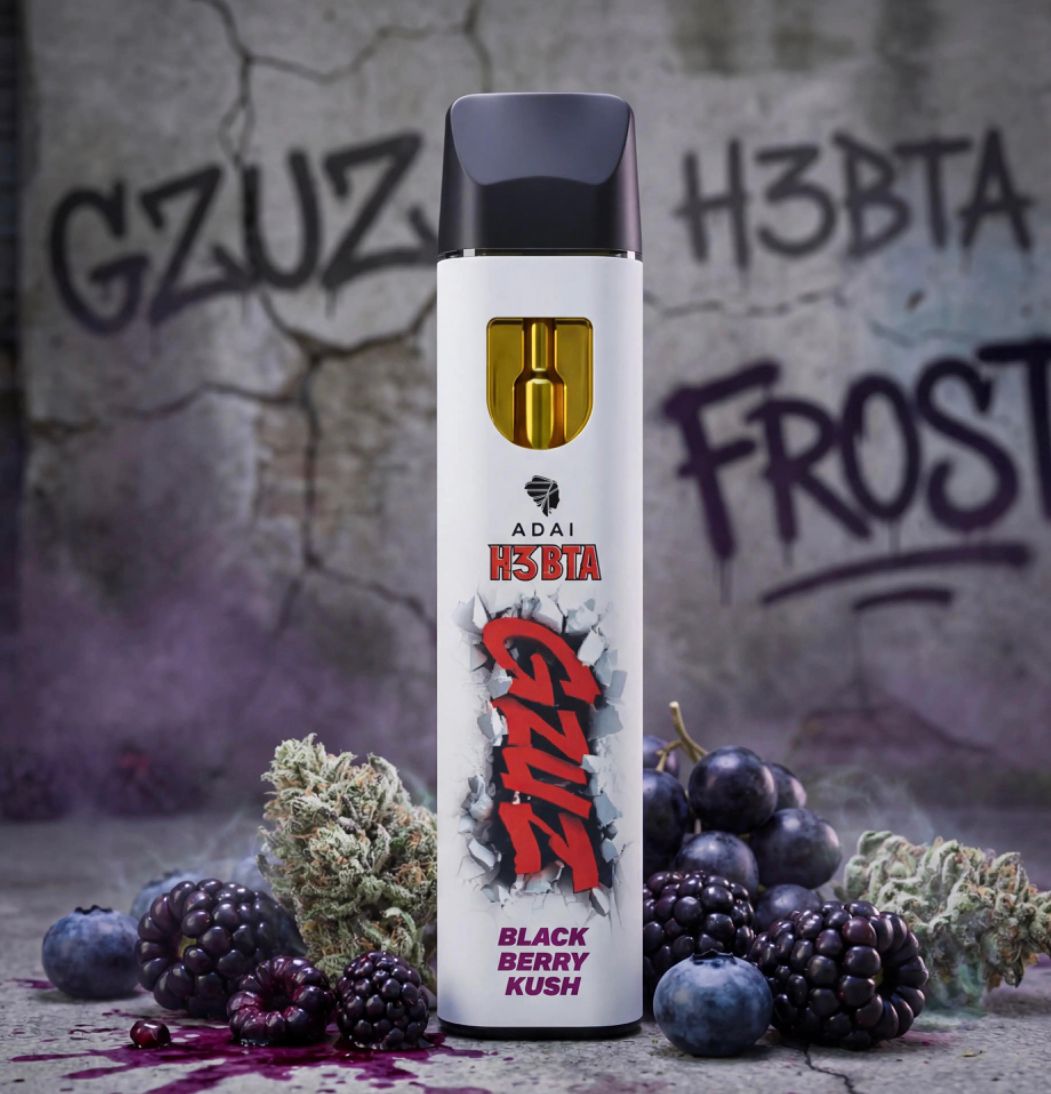 Gzuz H3 Superior Blend Vape - Blackberry Kush 1ml - My Candytown